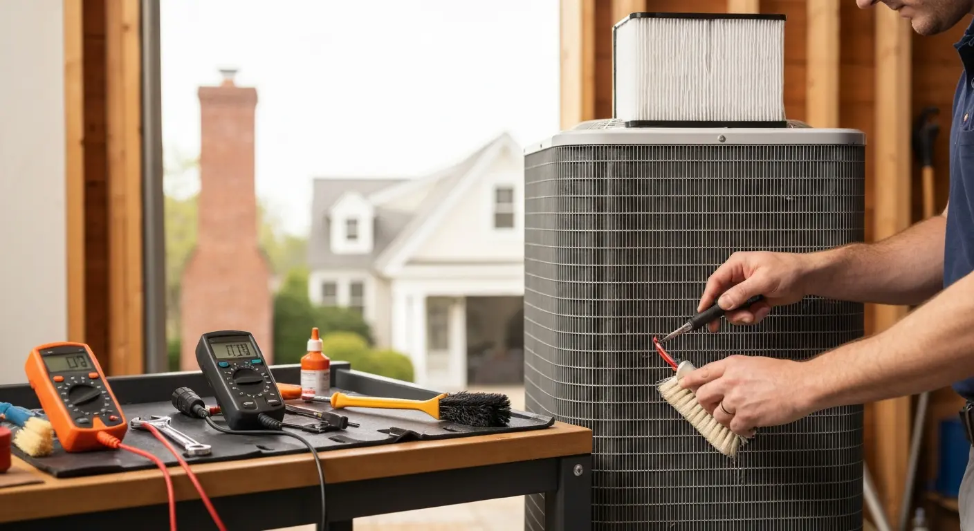 HVAC maintenance and inspection