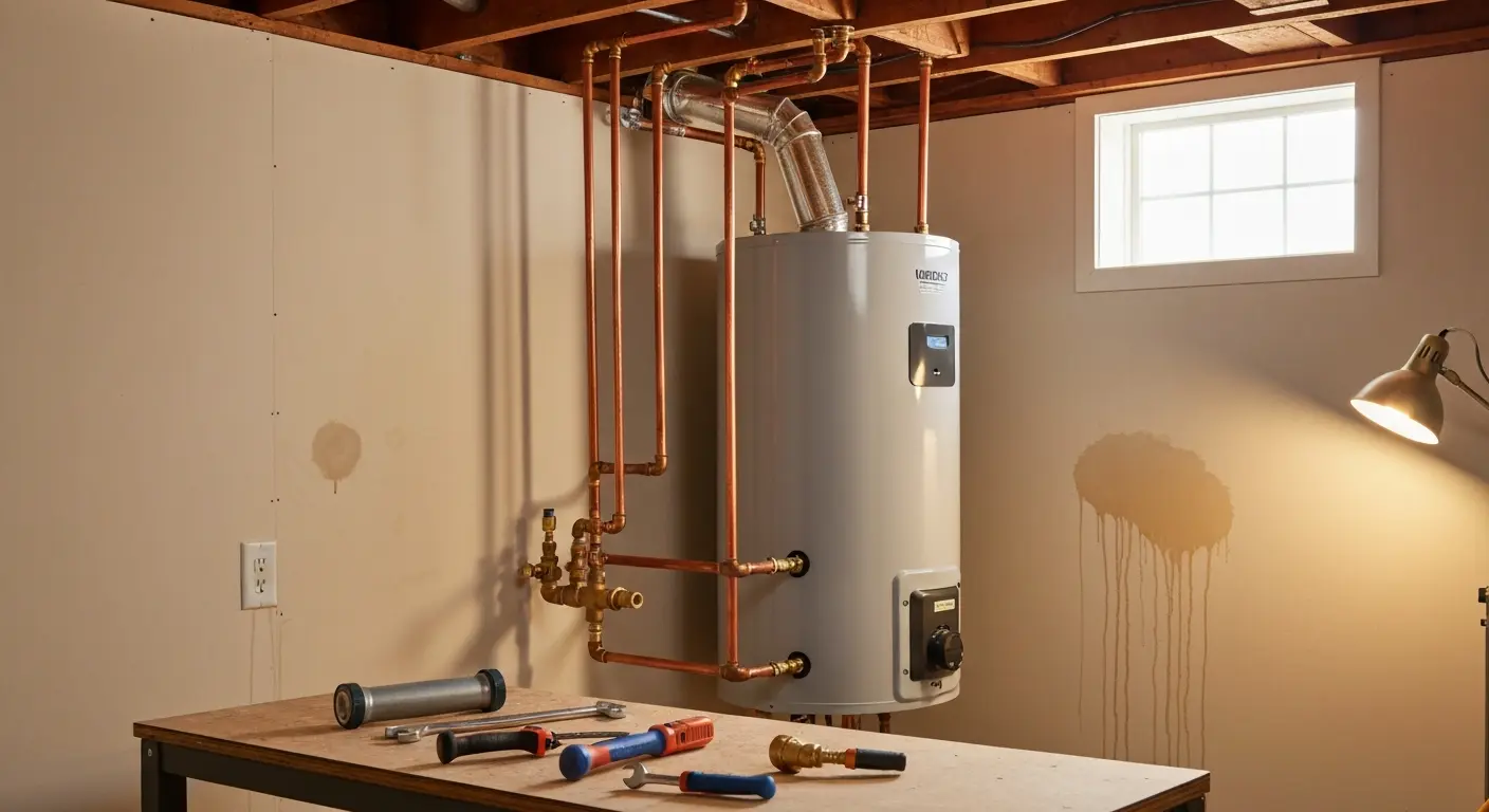 Water heater installation