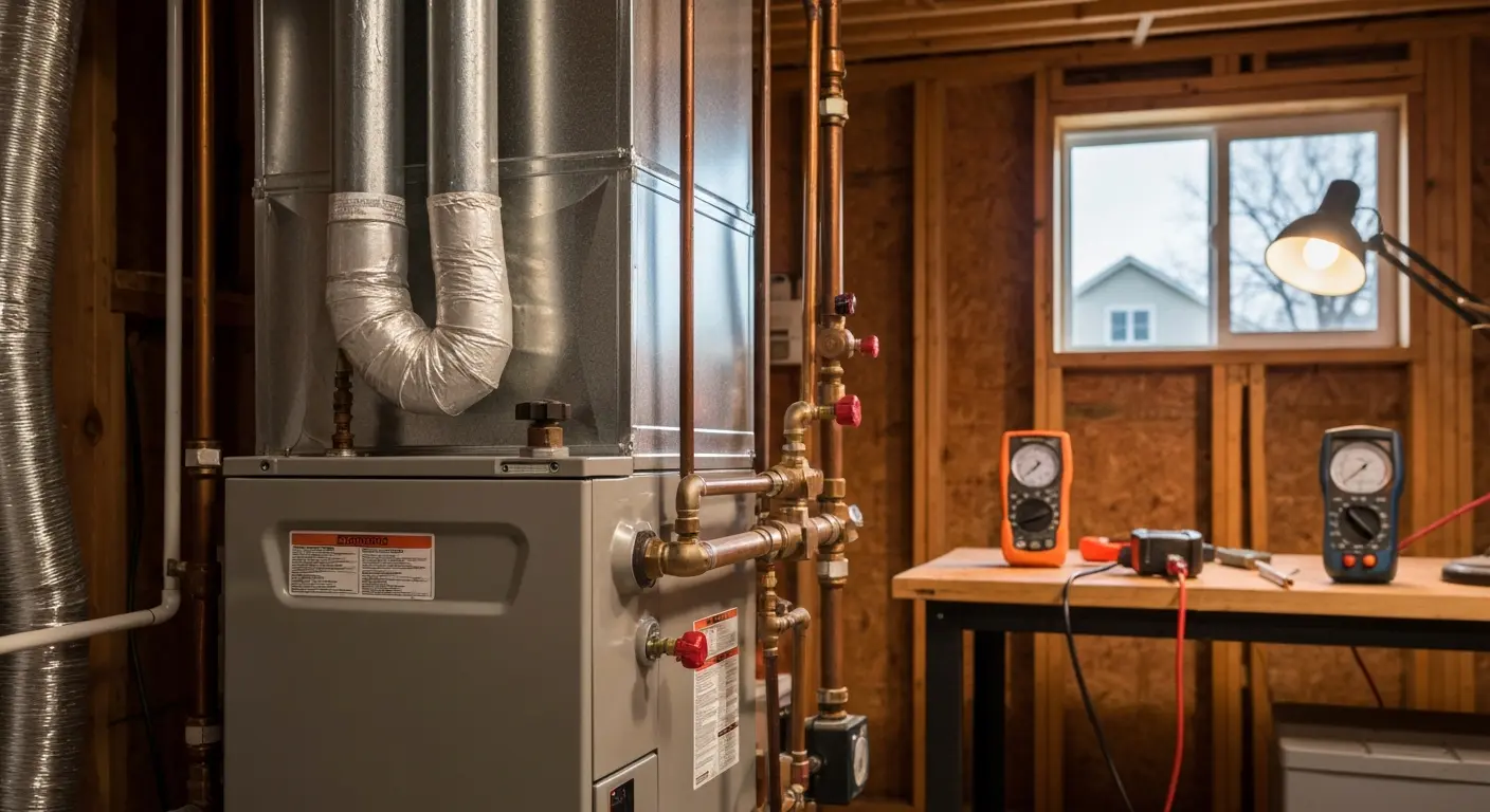 HVAC repair technician