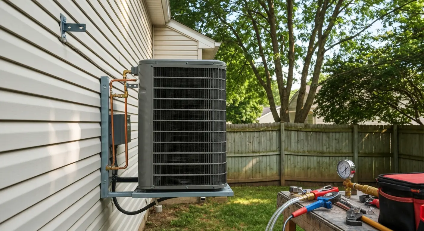 Air conditioning installation