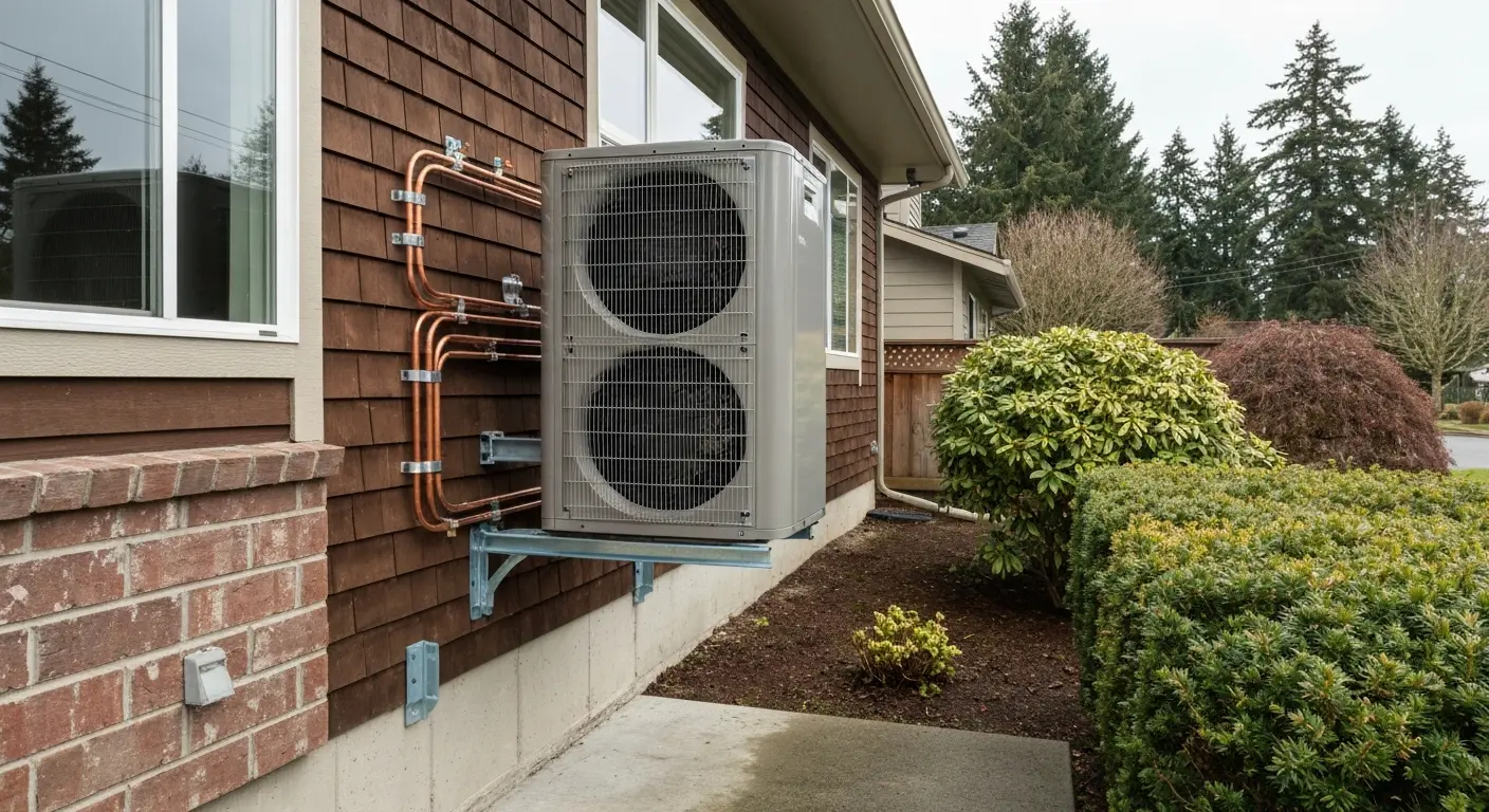 Heat pump system installation