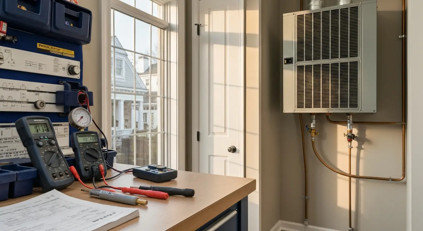 Annual HVAC maintenance contract