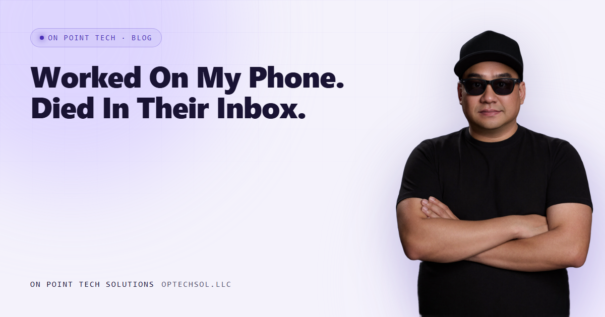 The Video Link Worked On My Phone And Died In Everyone Else's Inbox