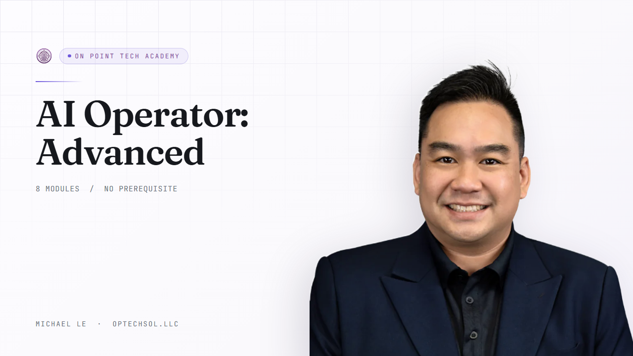 AI Operator: Advanced