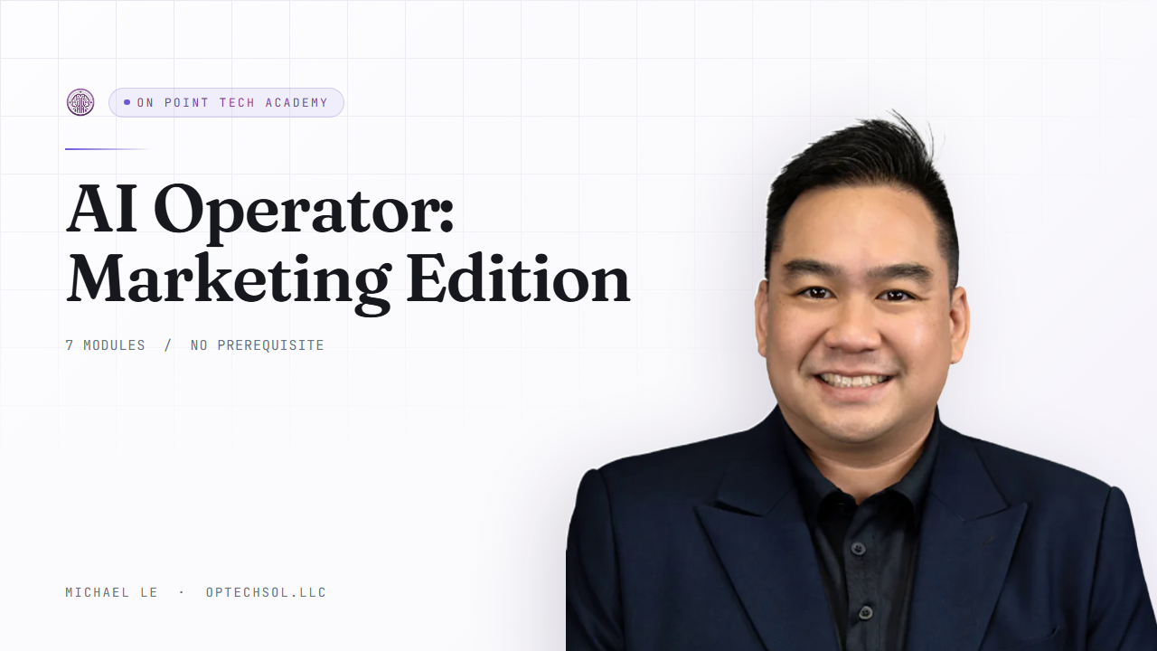 AI Operator: Marketing Edition