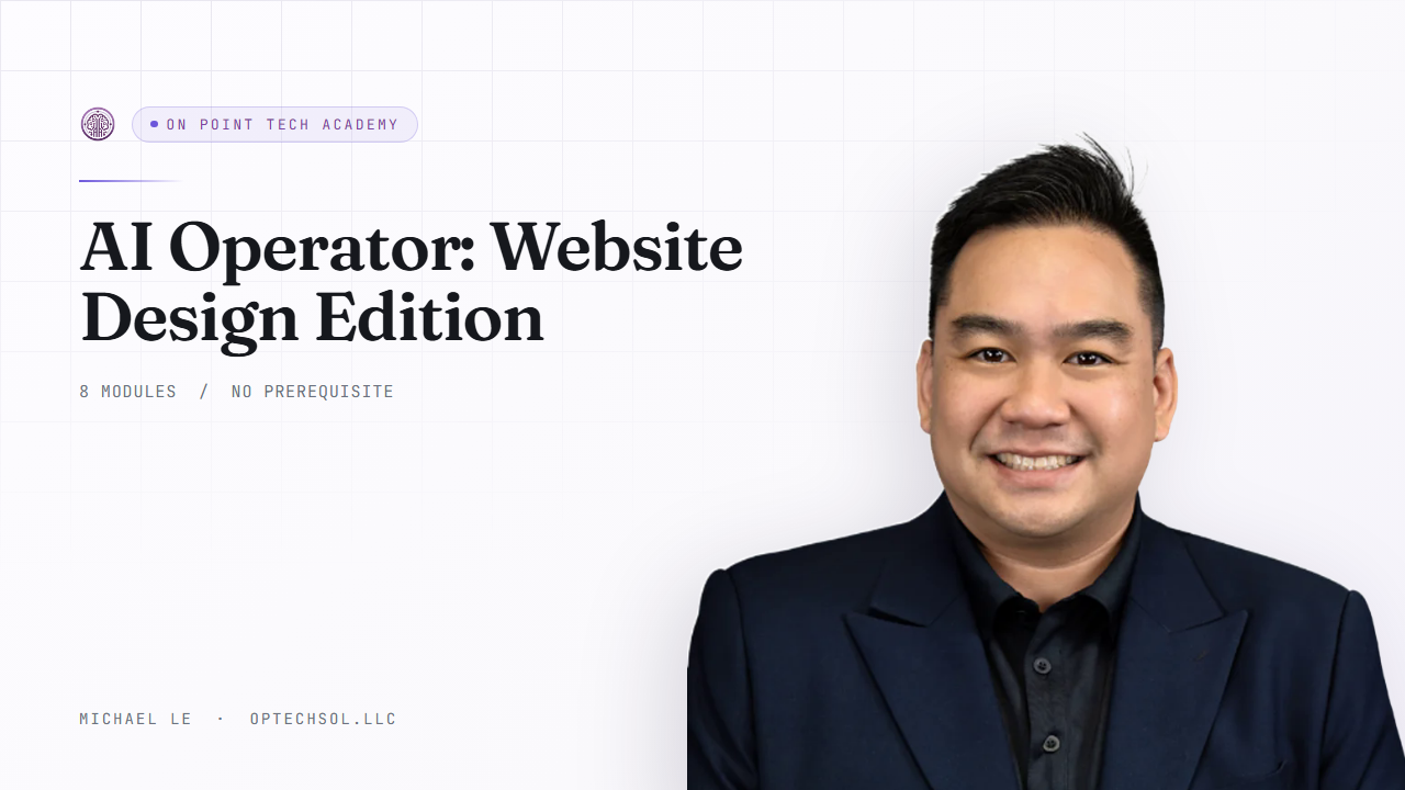 AI Operator: Website Design Edition