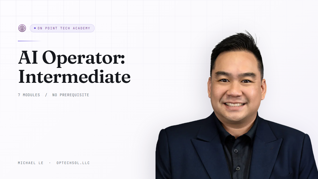 AI Operator: Intermediate