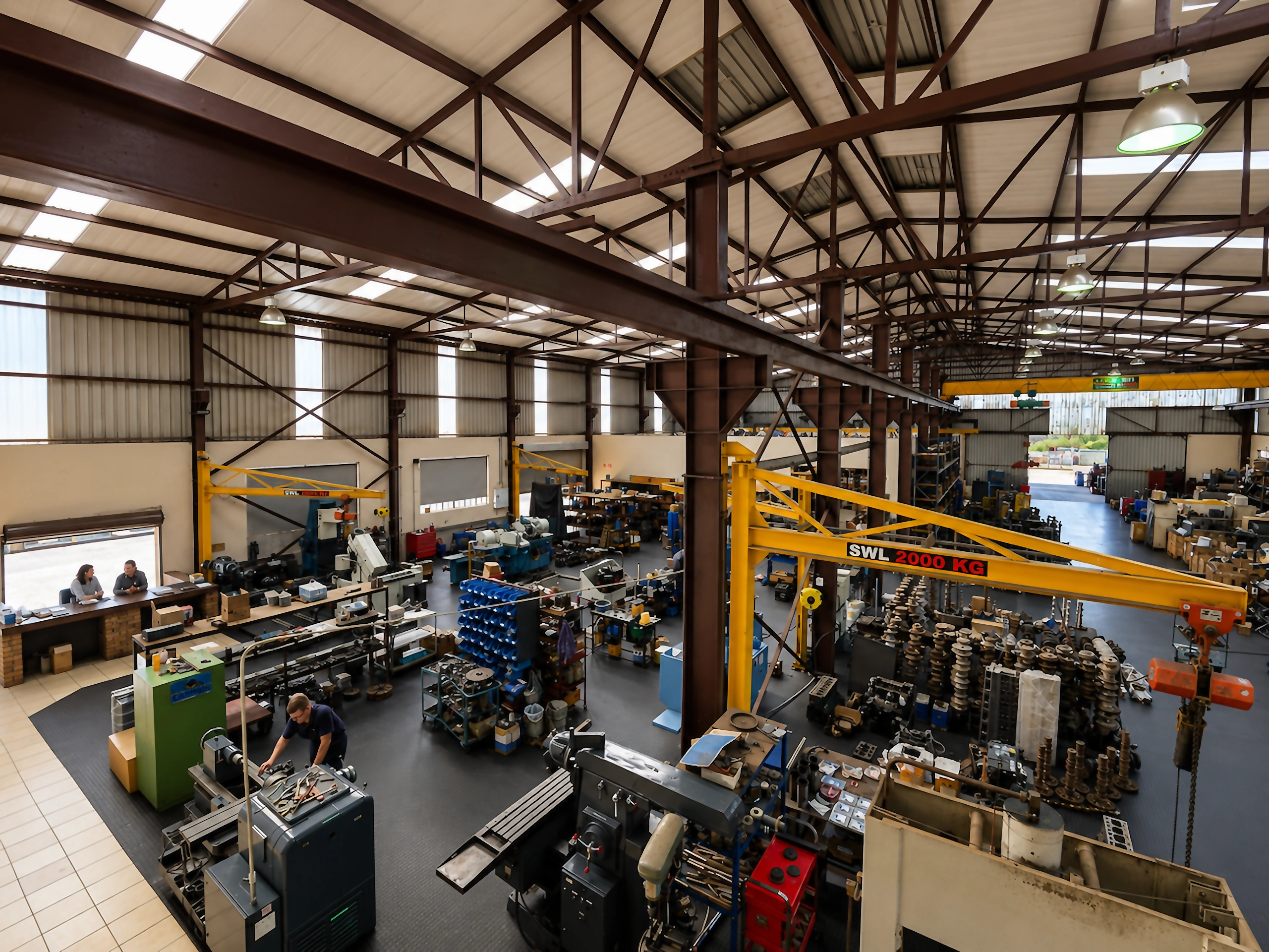 GAR Automotive Engineering workshop floor