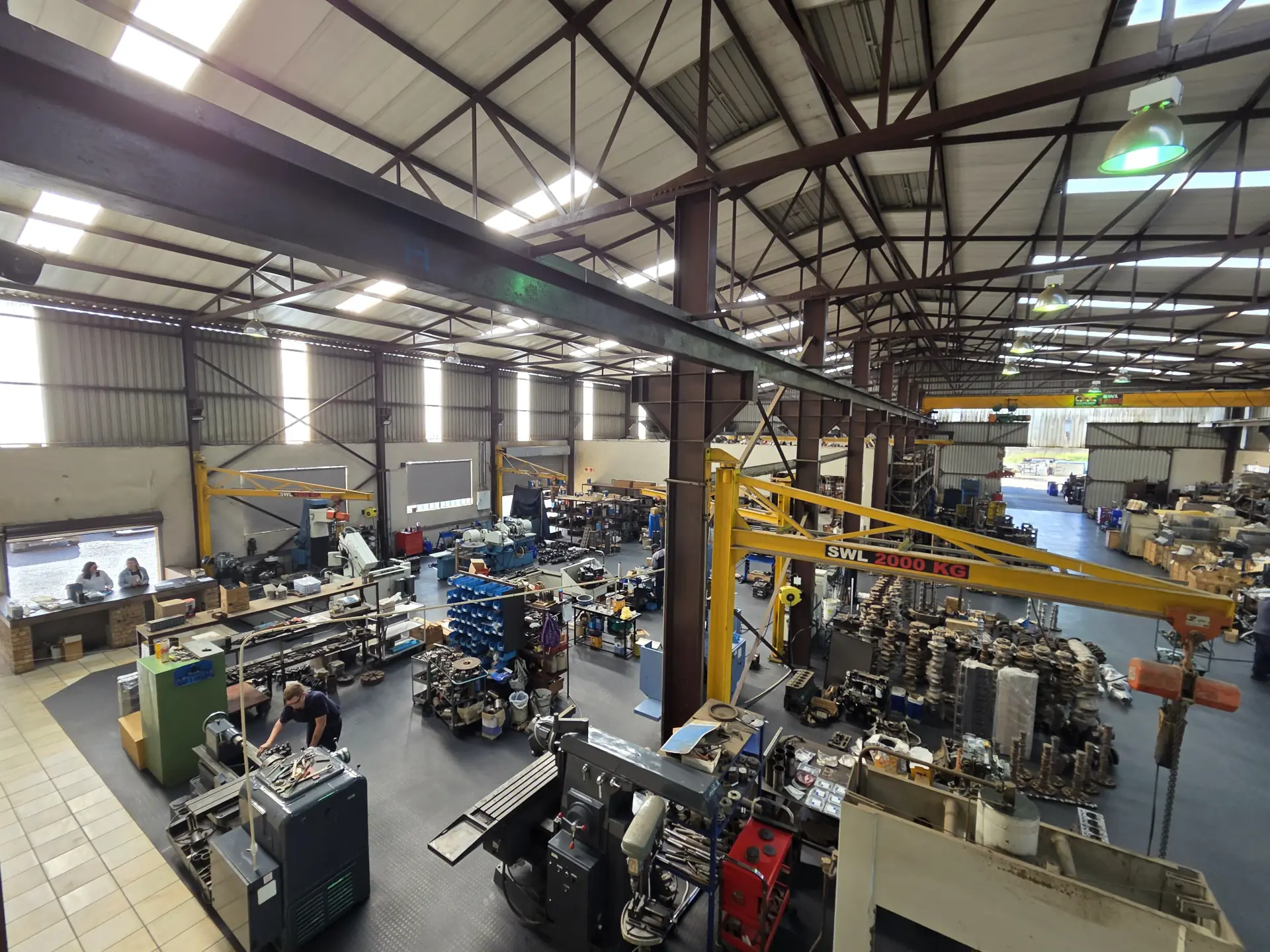 Precision diesel engine workshop at GAR Automotive Engineering