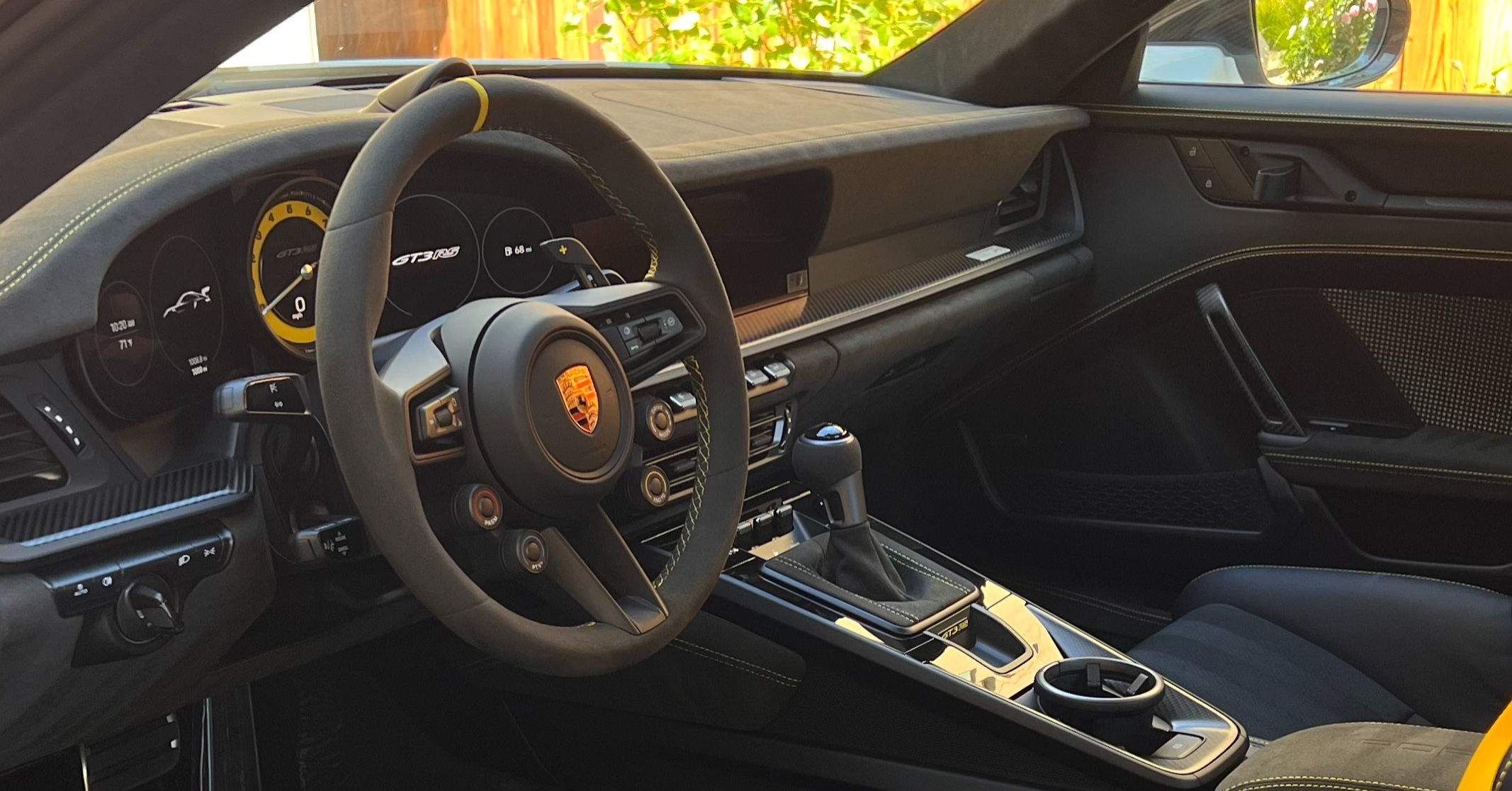 Interior detailing and deep cleaning of car cabin