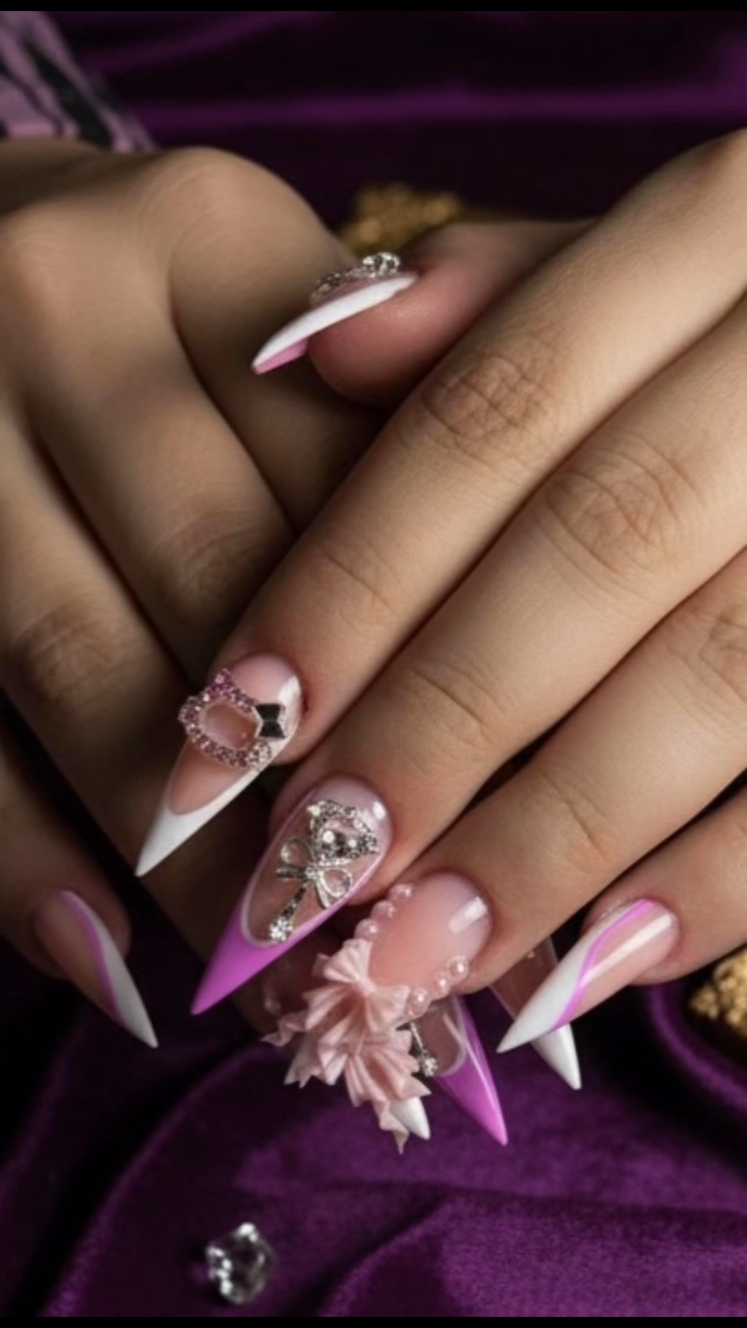 Shellac nail color Fashio Nail Spa Pearland