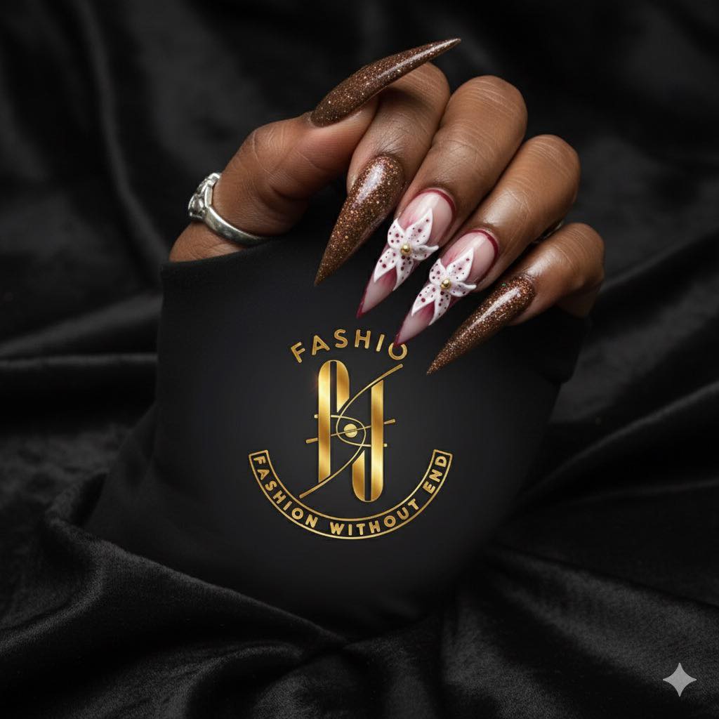 Gel nail set Fashio Nail Spa Pearland TX
