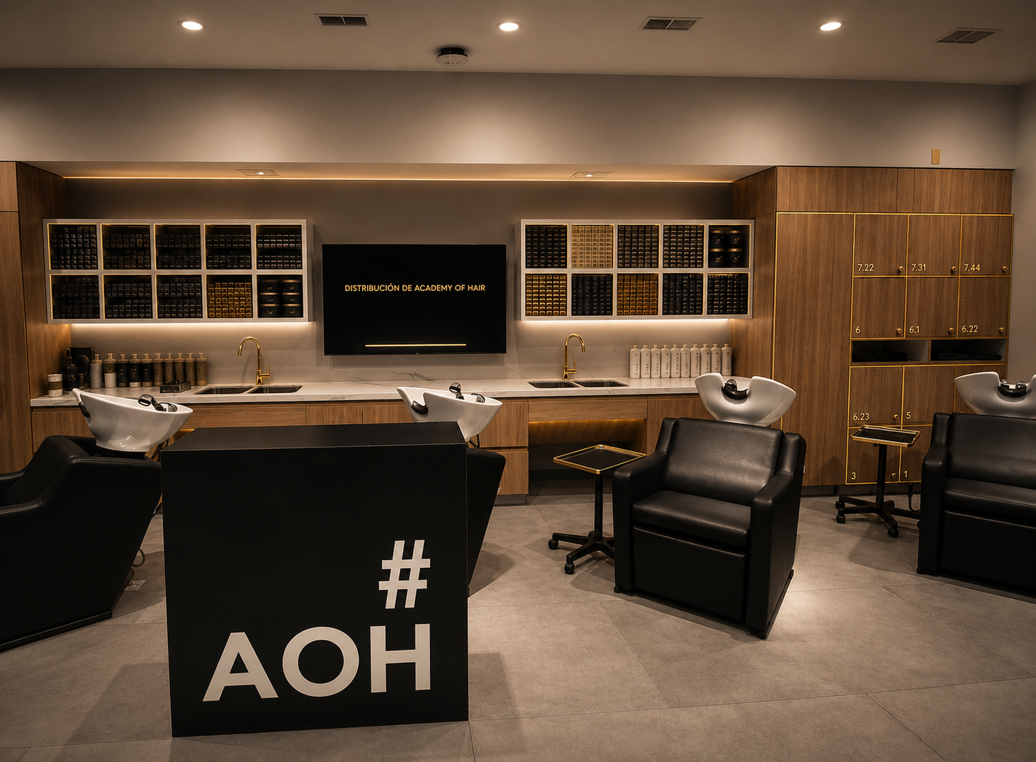 Estaciones de Academy Of Hair