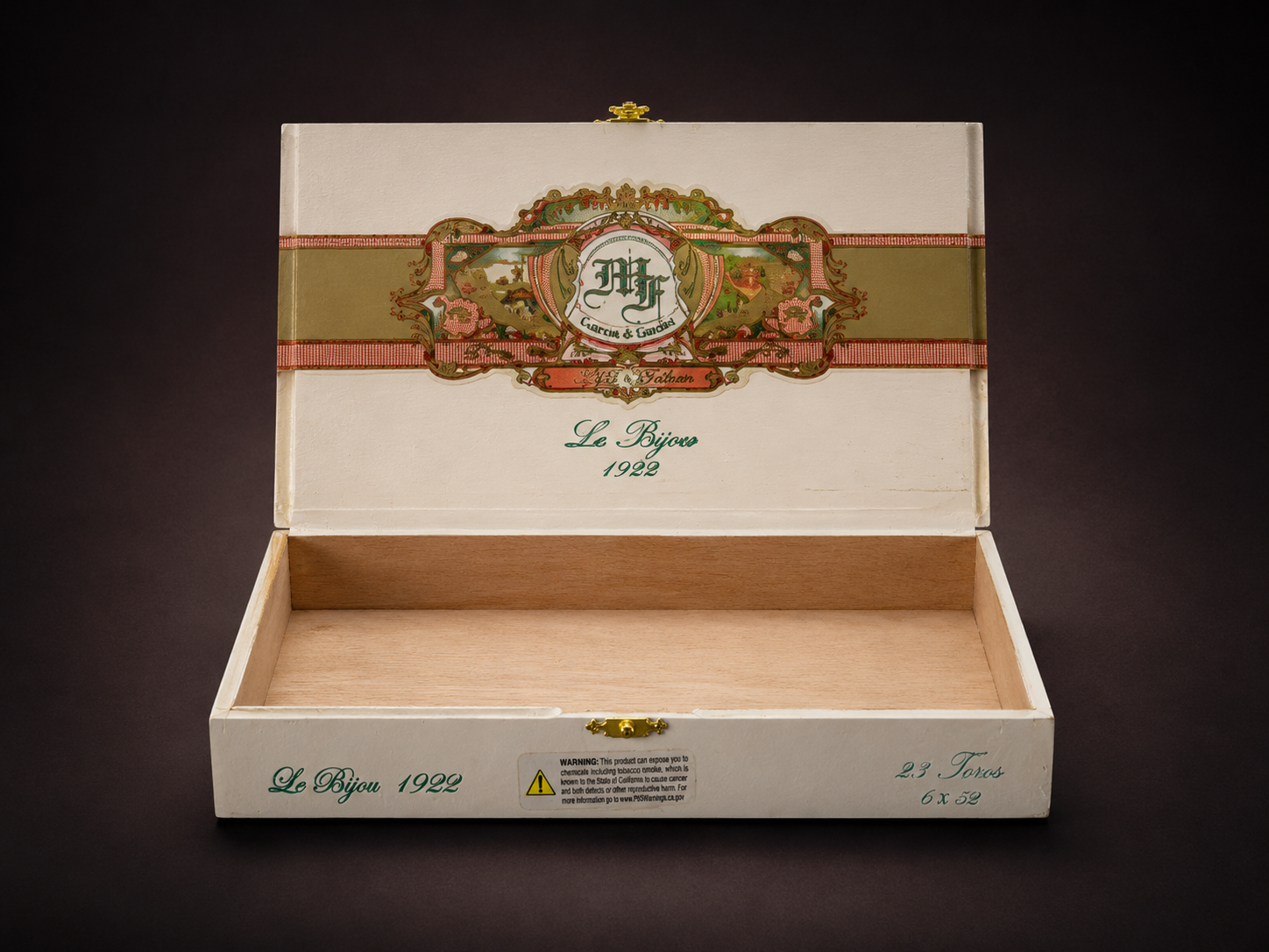 My Father Le Bijou 1922 empty box