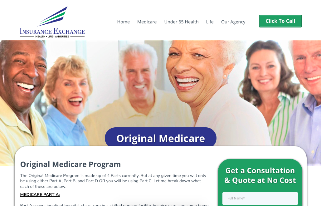 Medicare Consultation from the Insurance Exchange