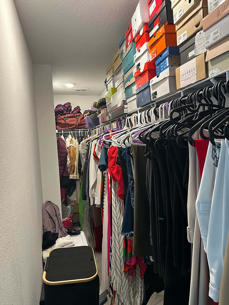 Before — custom closet project 5 by Up Closets of Delaware