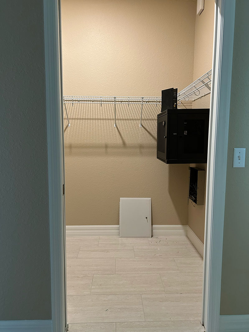 Before — custom closet project 4 by Up Closets of Delaware
