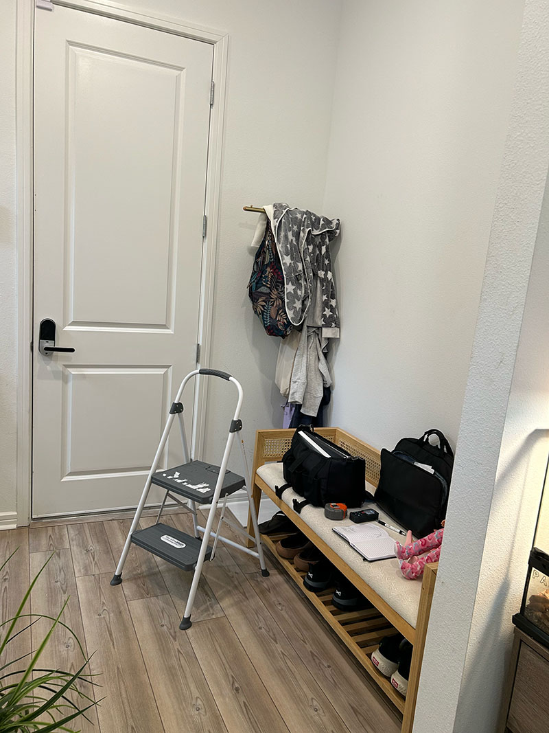 Before — custom closet project 11 by Up Closets of Delaware