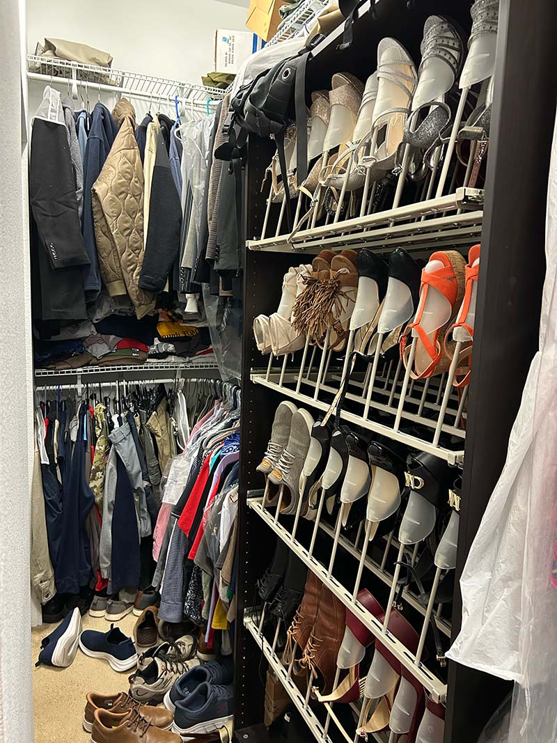 Before — custom closet project 3 by Up Closets of Delaware