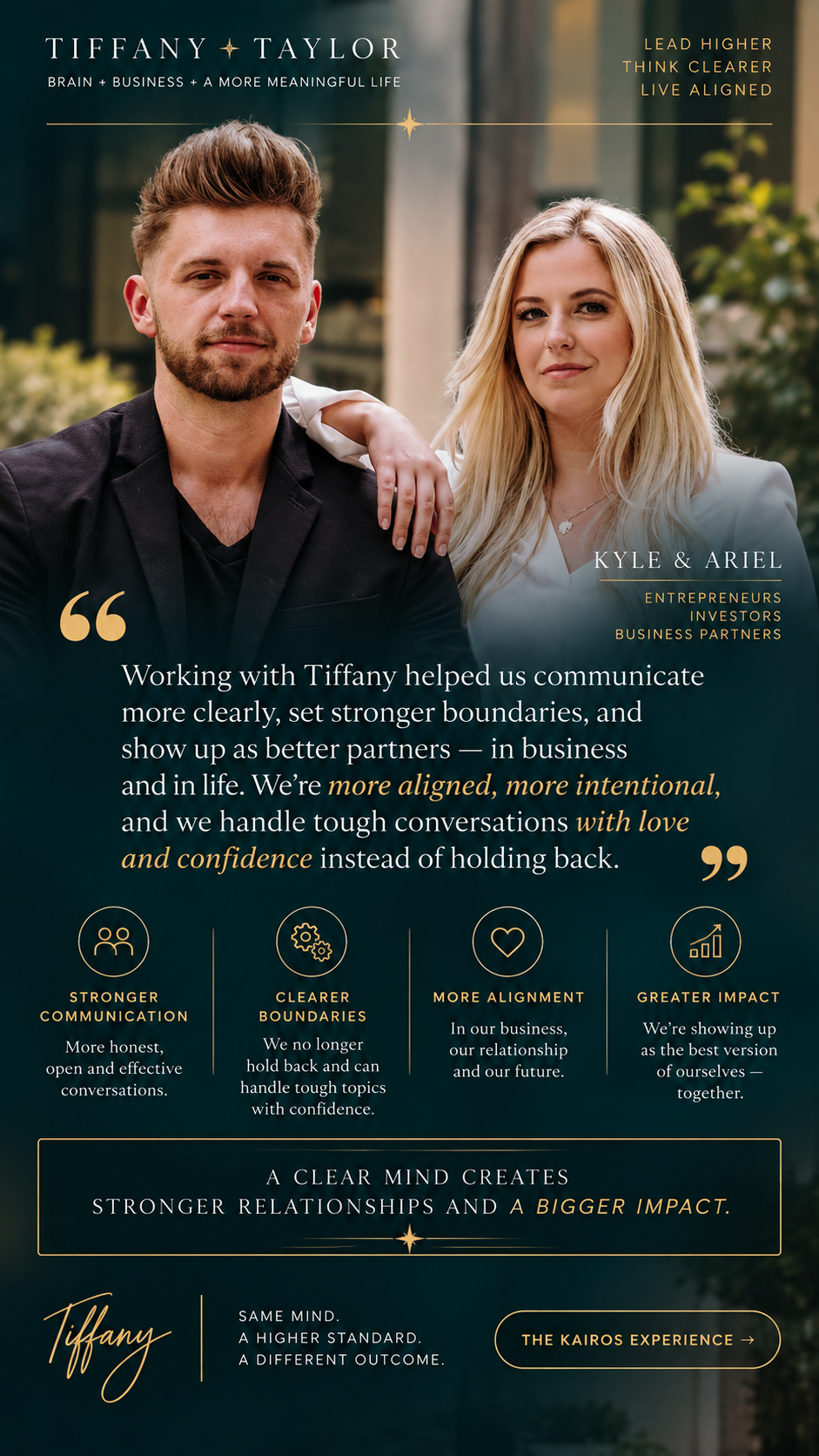 Client testimonial