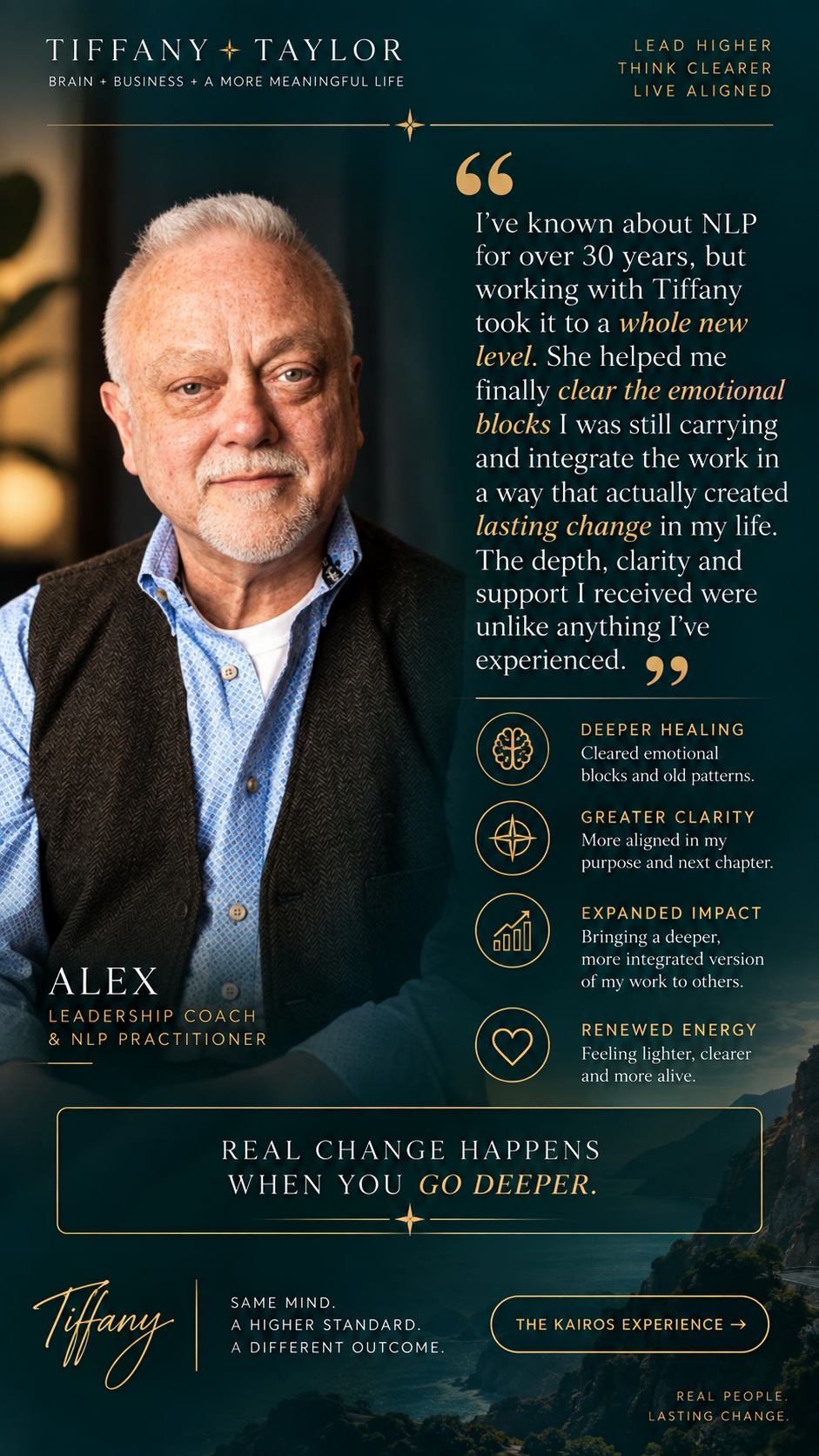 Client testimonial