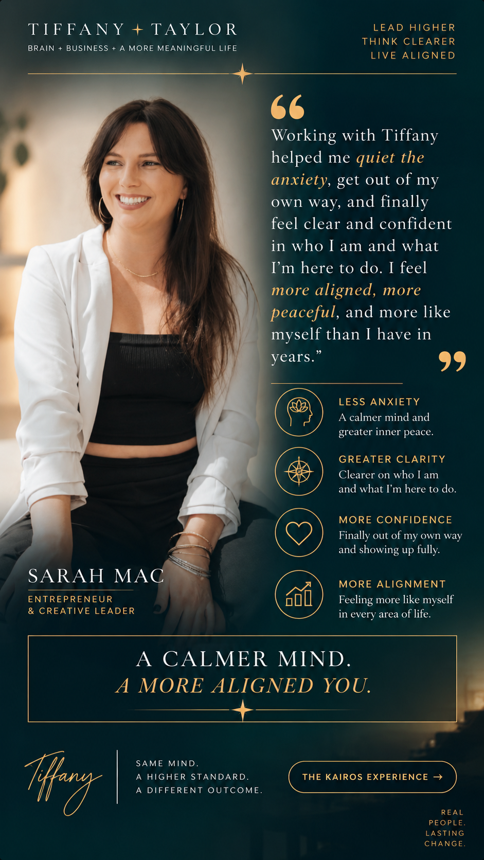 Client testimonial