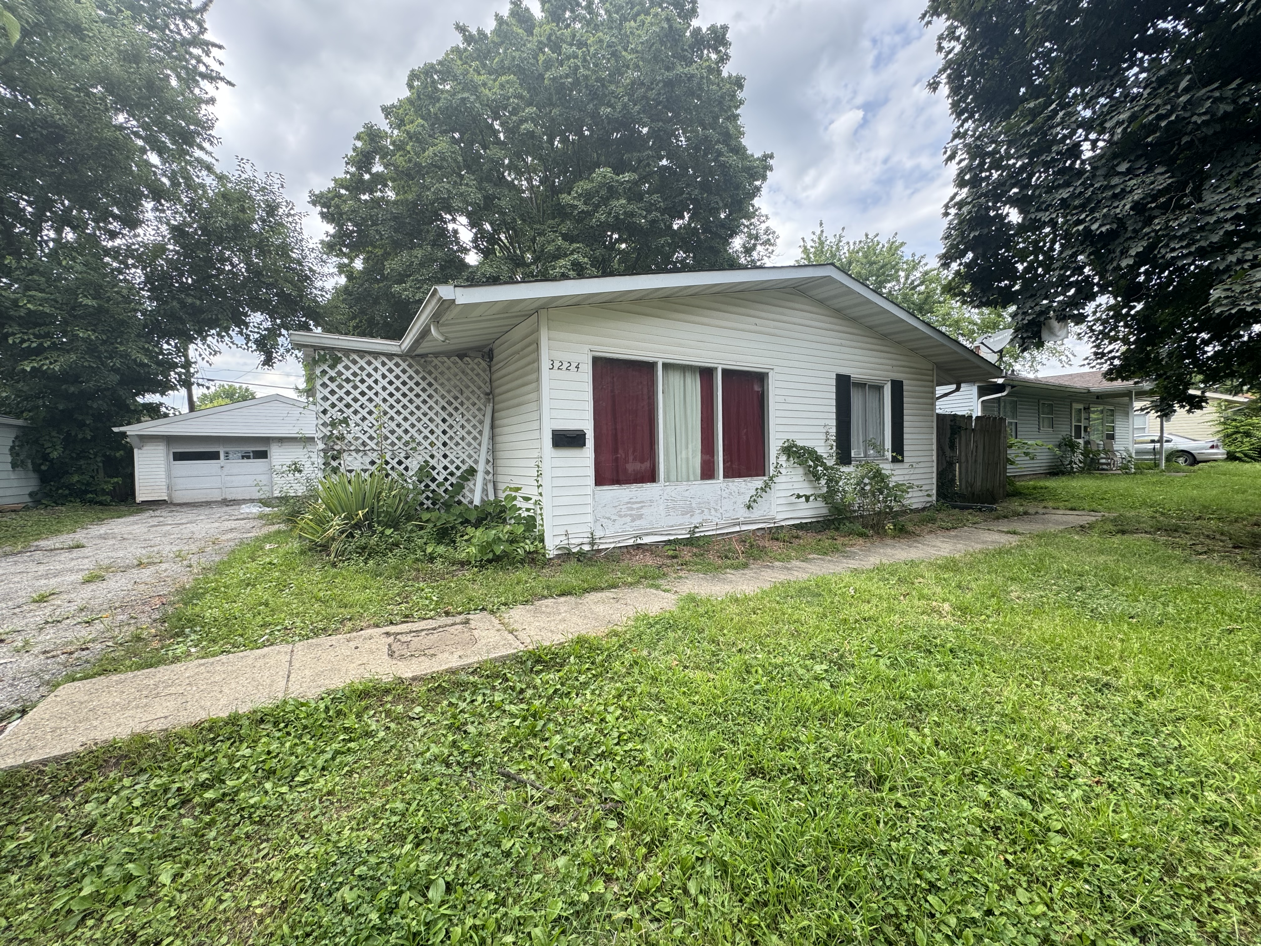 Before exterior photo