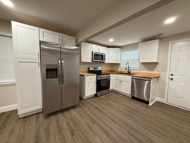 Kitchen after renovation at 105 White Oak