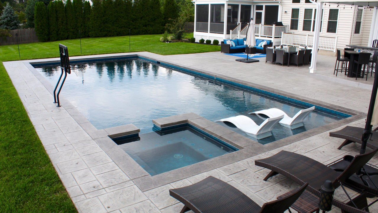 ICF pool construction