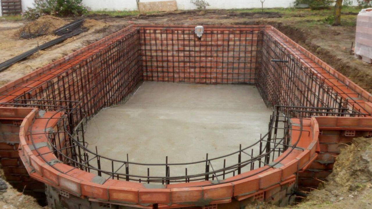 ICF pool construction