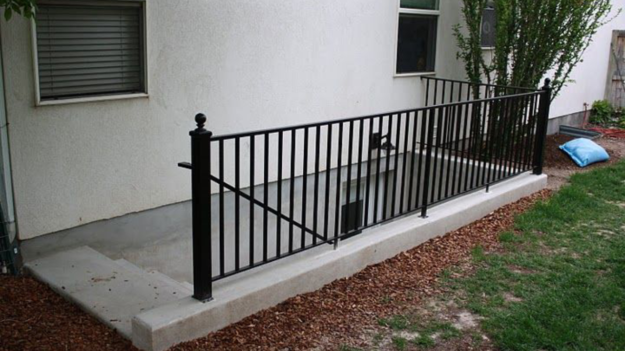Basement entrance detail