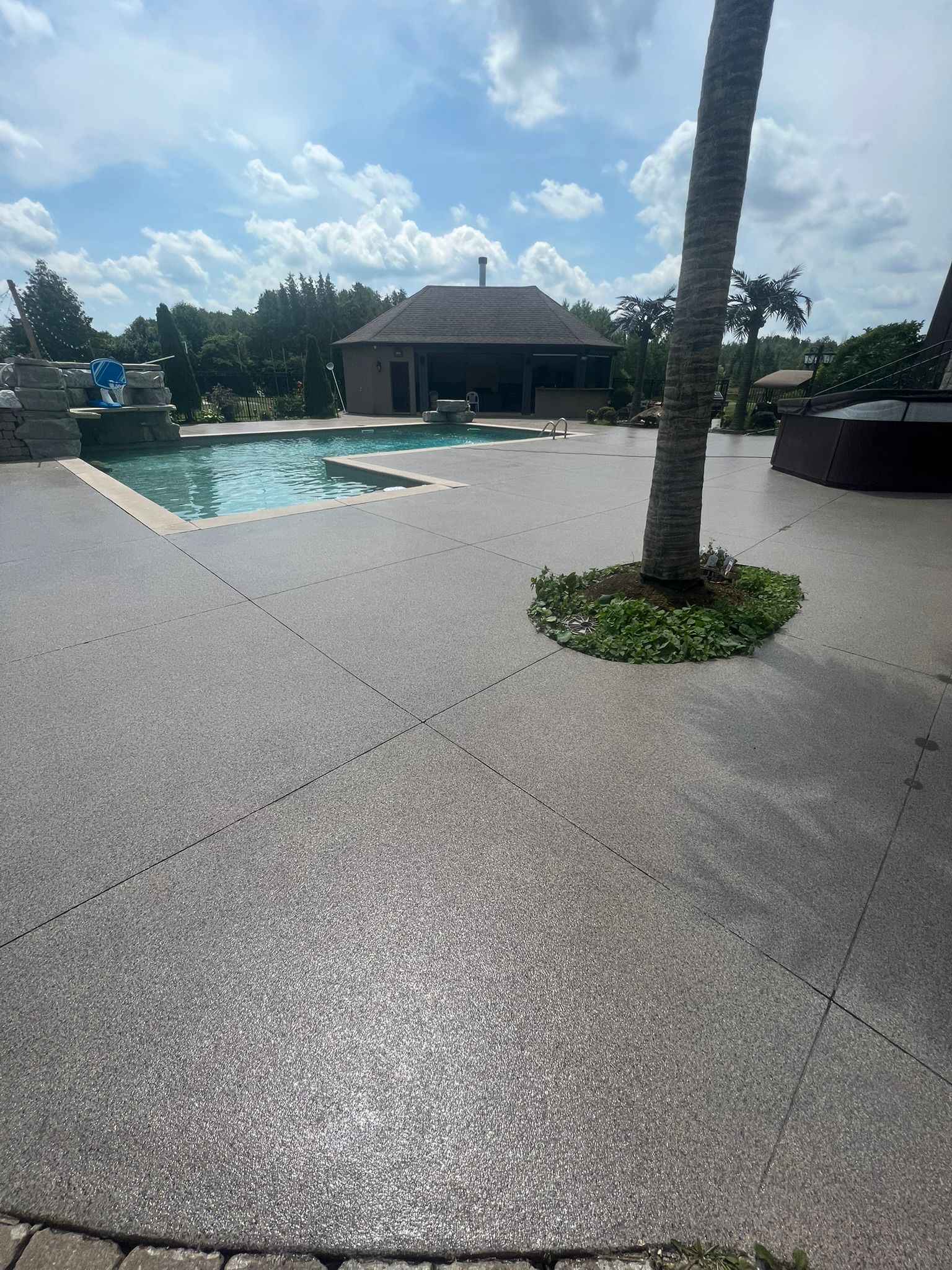 Floor coating project