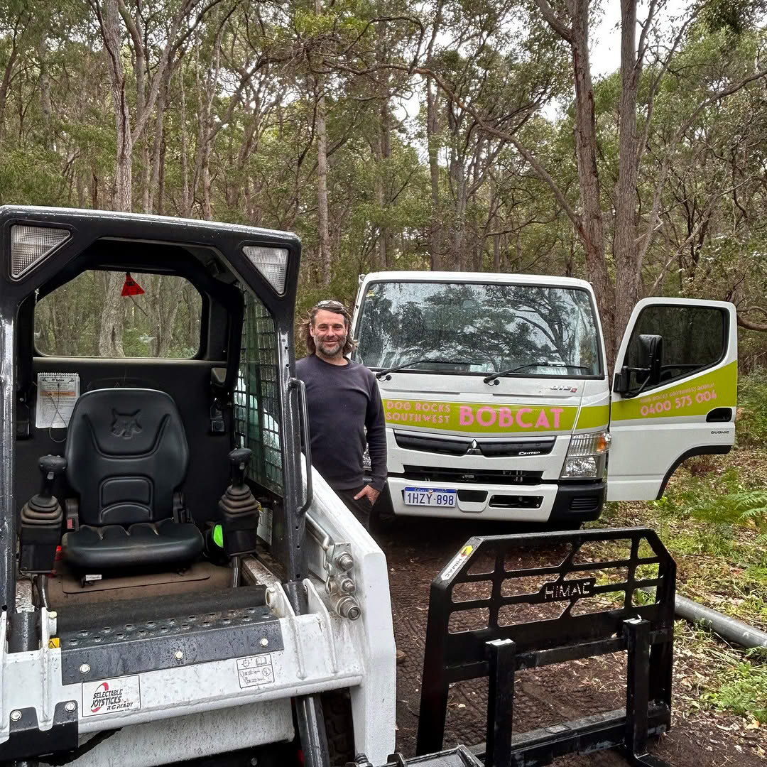 Dog Rocks South West Bobcat Services earthmoving work in Margaret River & South West WA