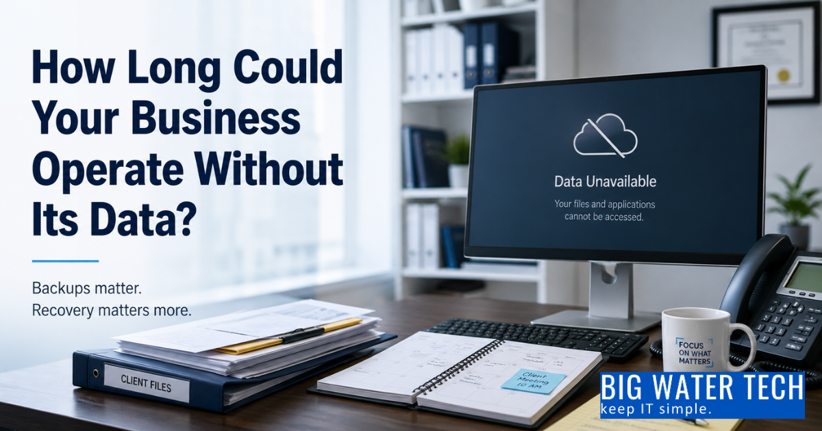 How Long Could Your Business Operate Without Access to Its Data?