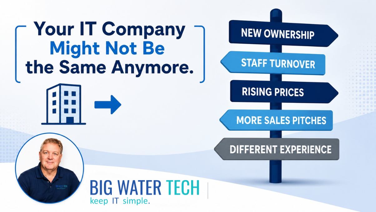 Is Your IT Provider Still the Same Company You Signed Up With?