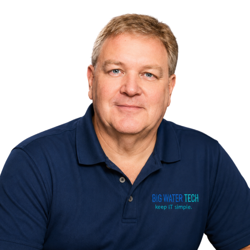 John Lowery, CEO of Big Water Technologies, leading Metro Detroit IT services since 2010