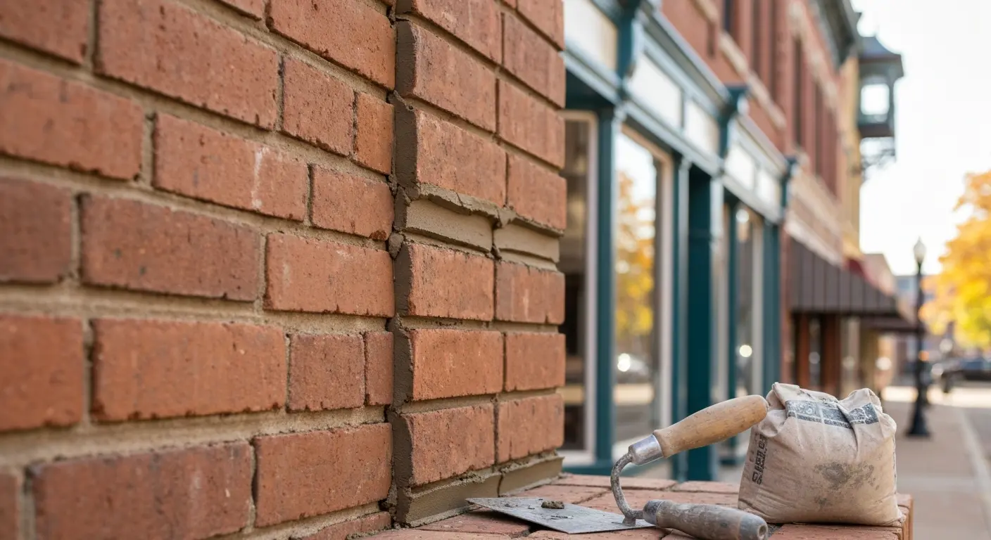 Mortar joint repair