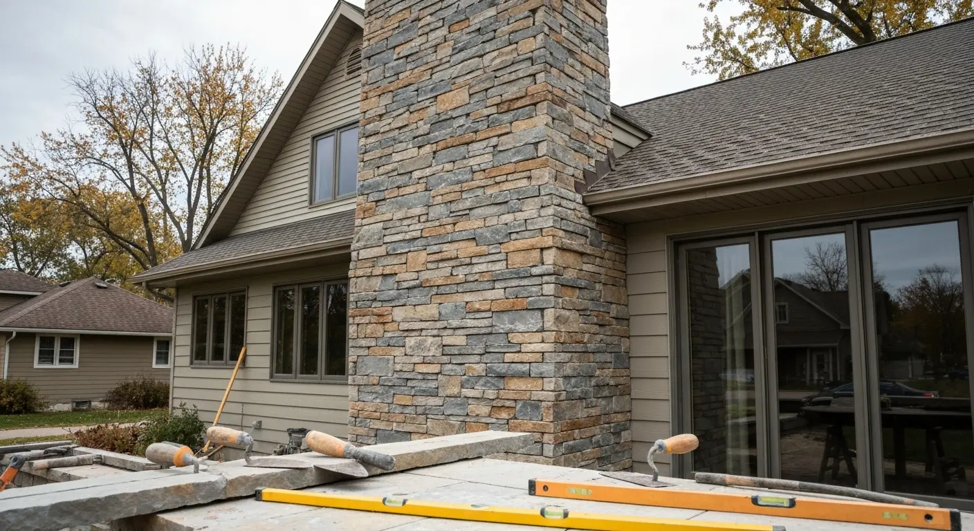 Stone masonry work