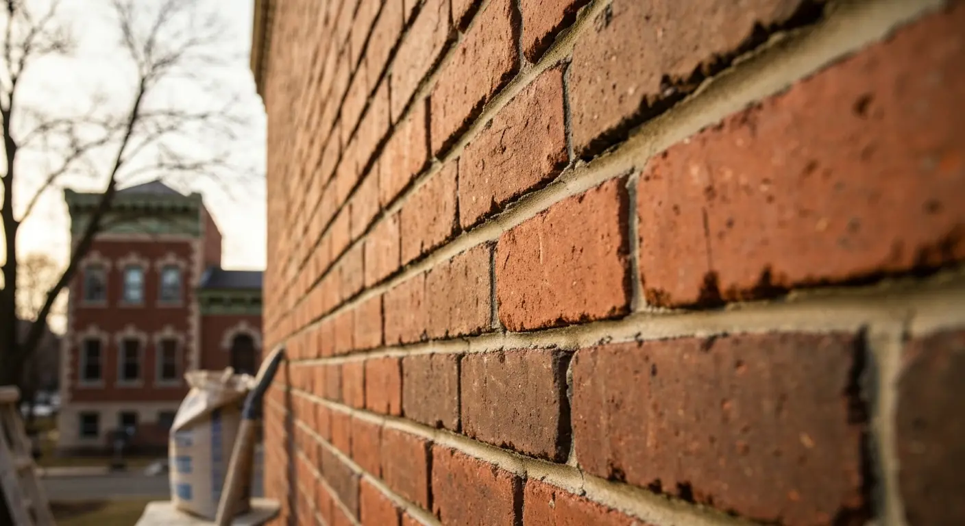 Brick repair project