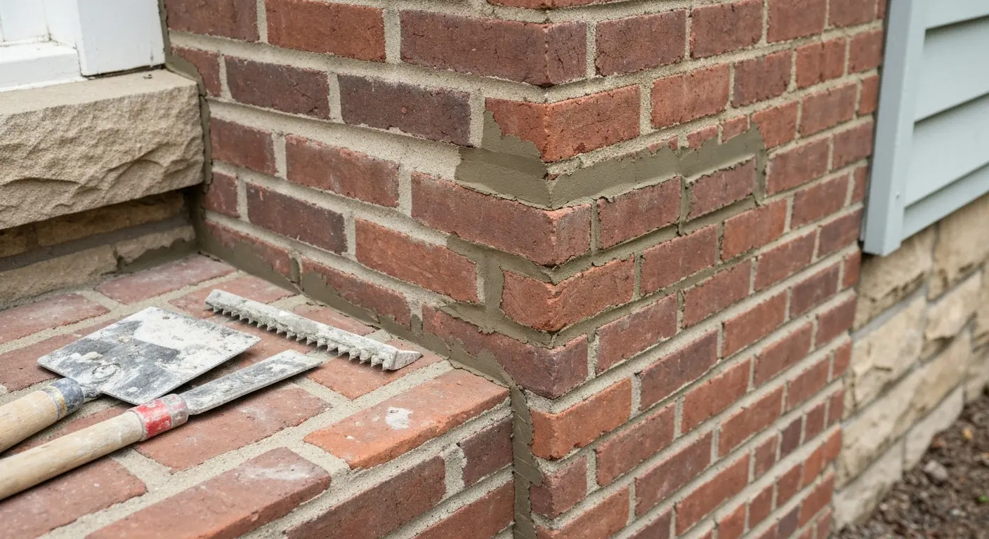 Tuckpointing and mortar repair