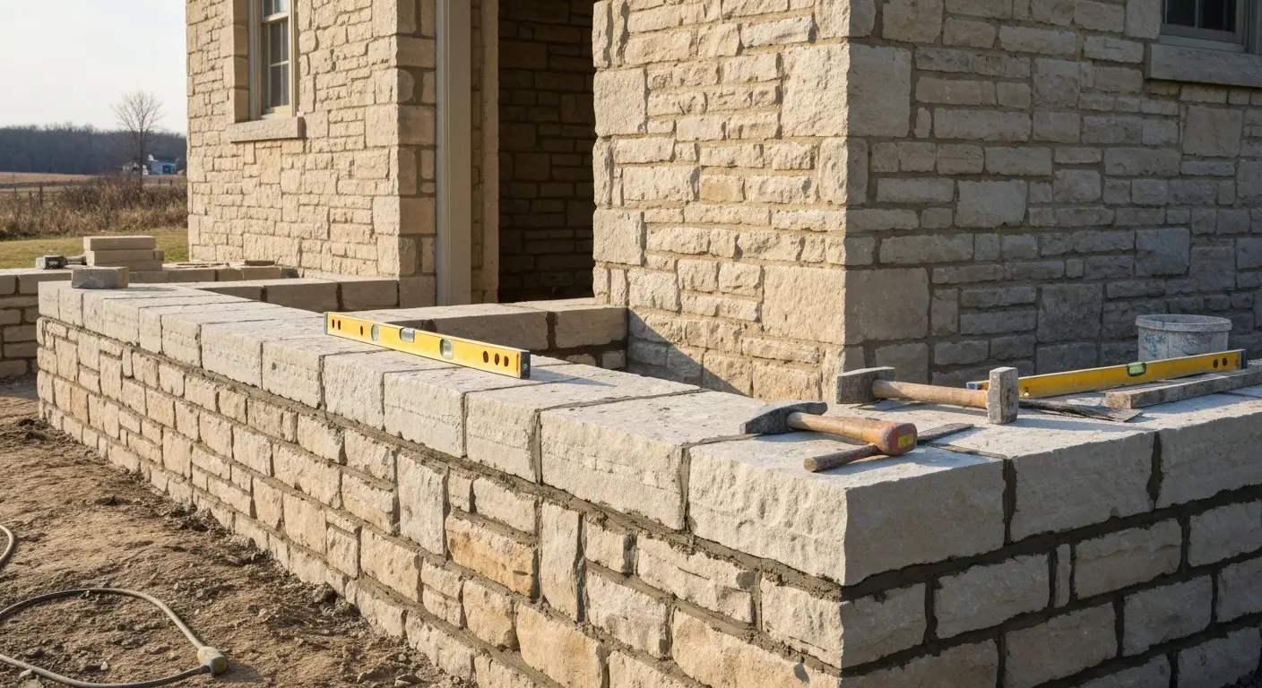 Stone masonry work