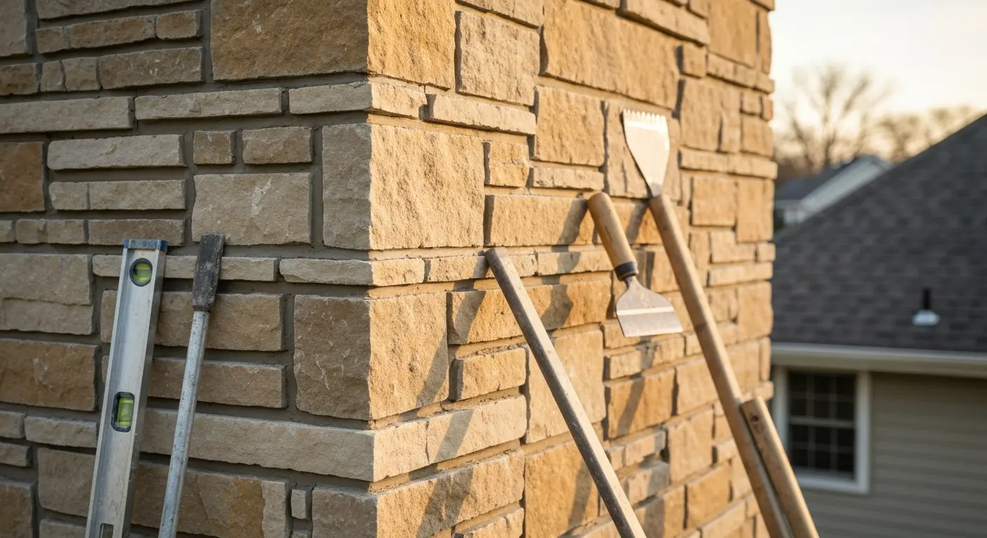 Stone masonry project