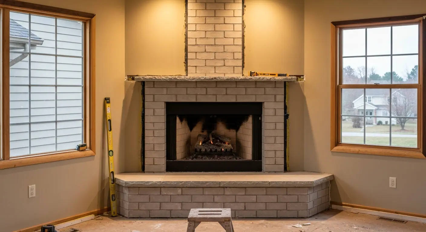 Fireplace installation and repair