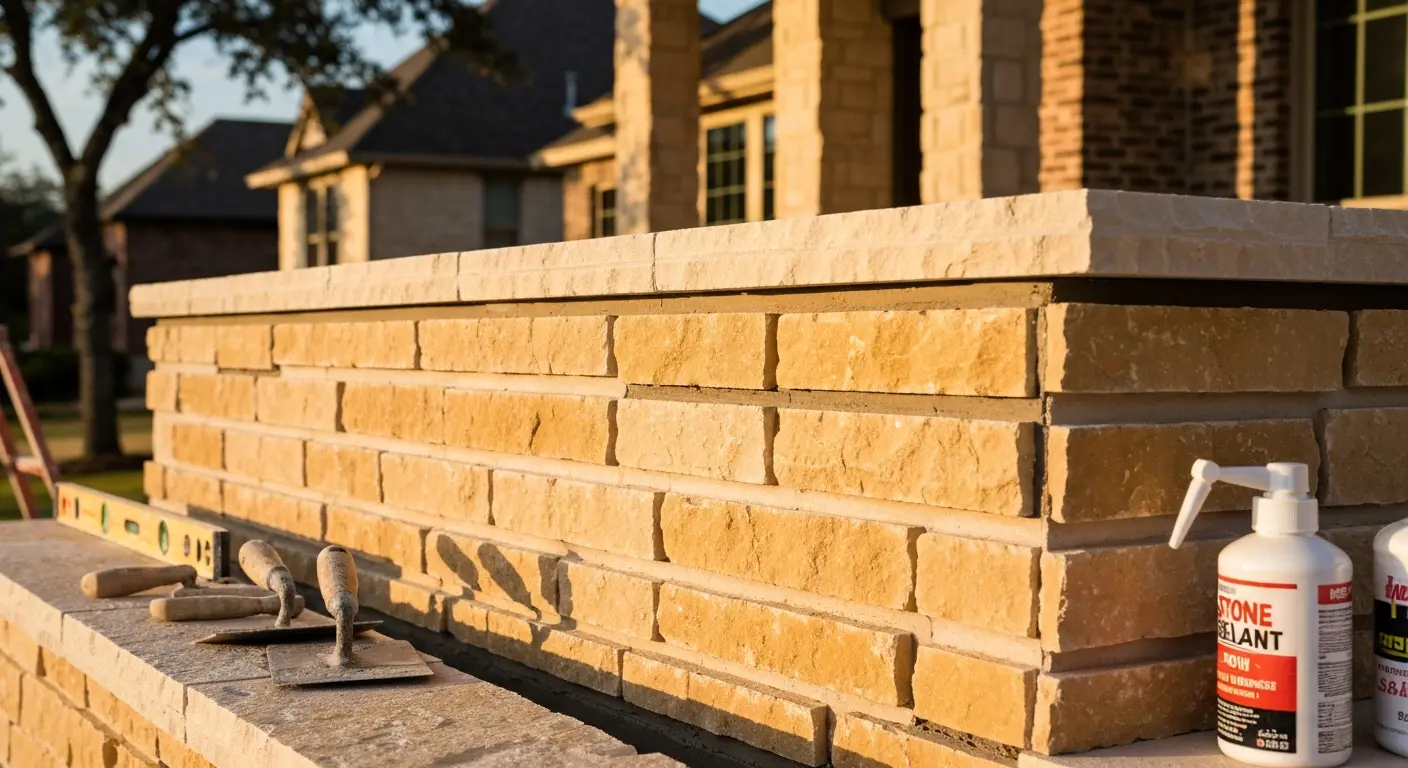 Stone installation