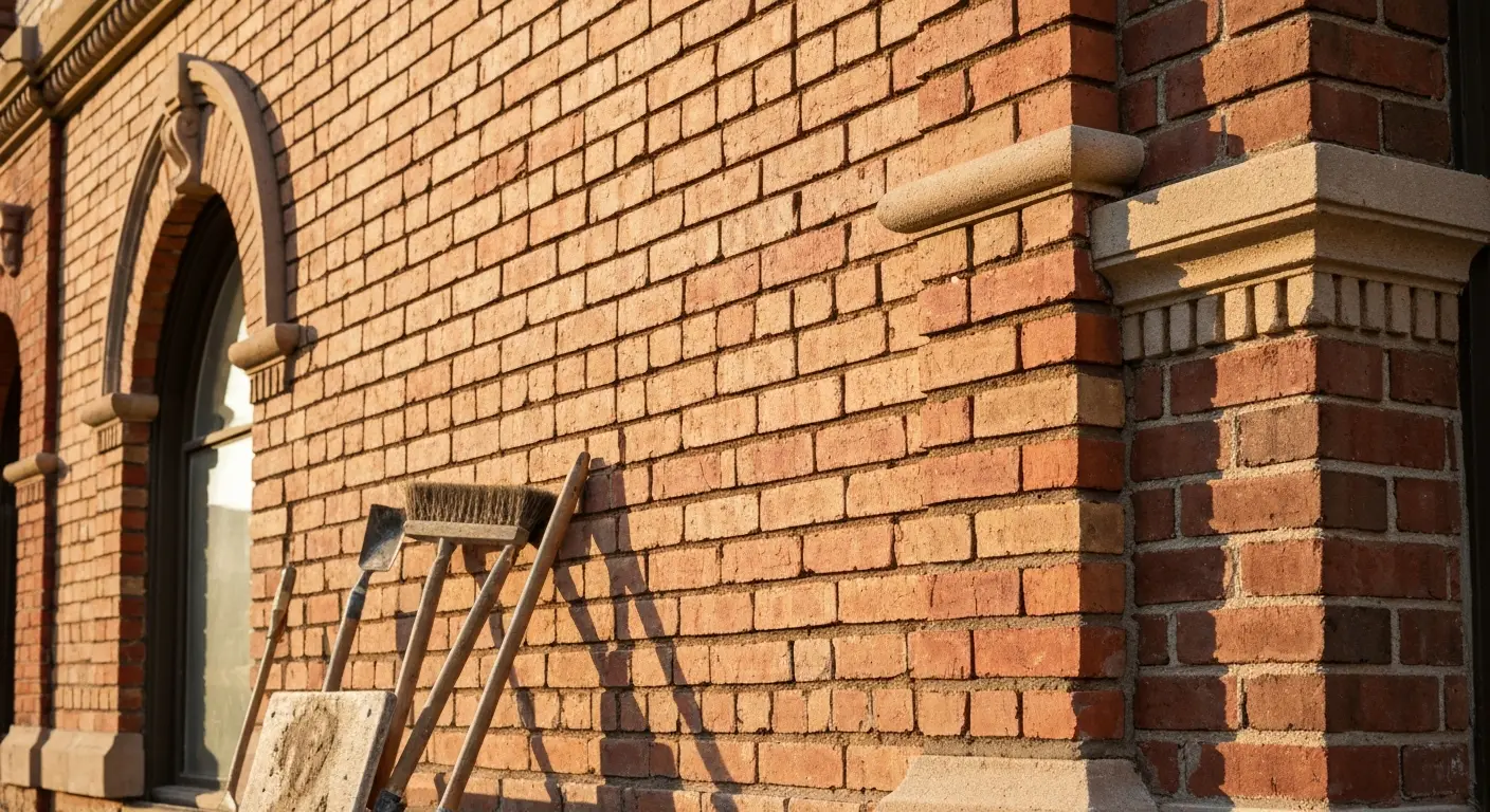 Brick restoration work