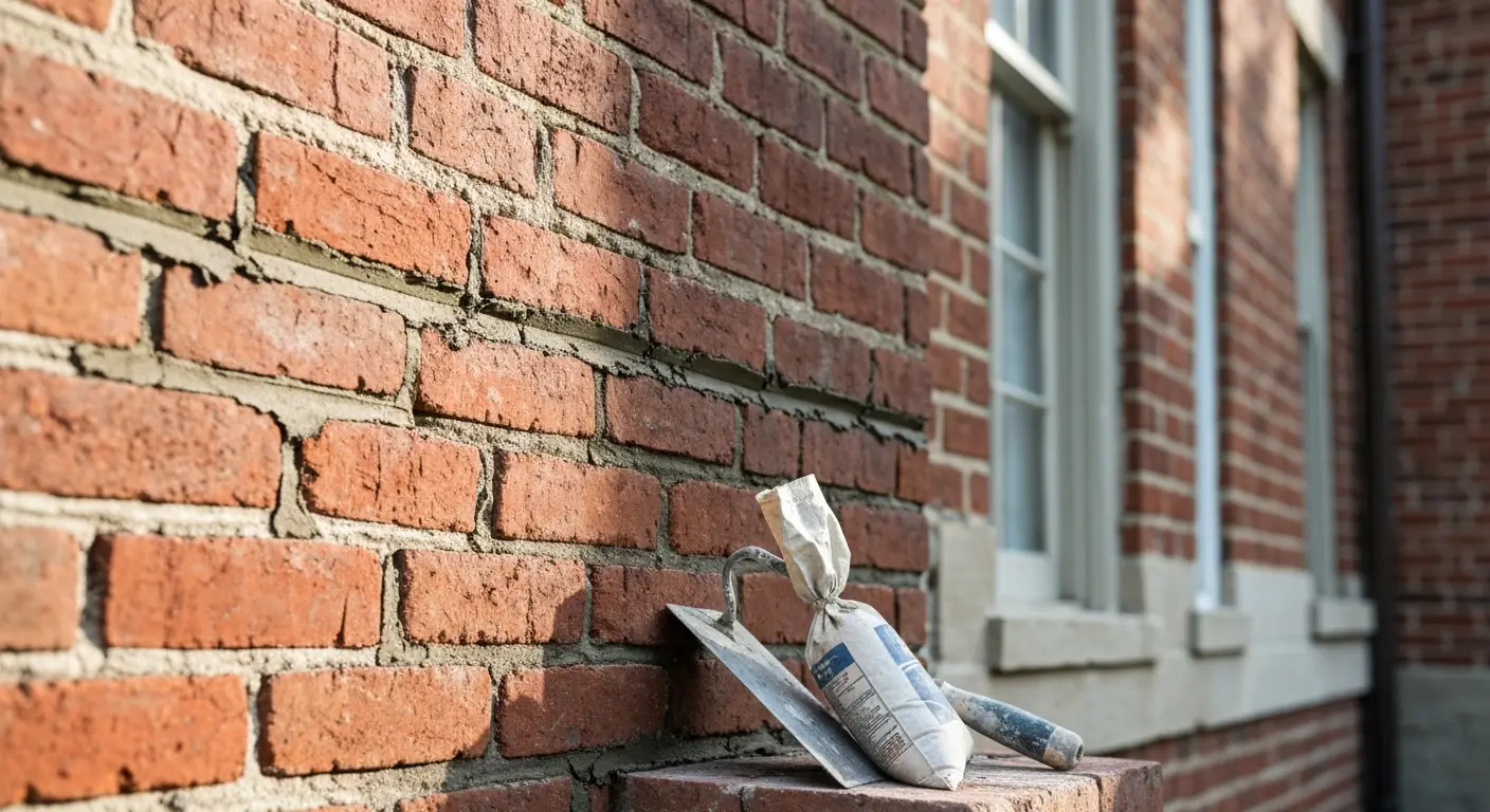 Tuckpointing and brick repair