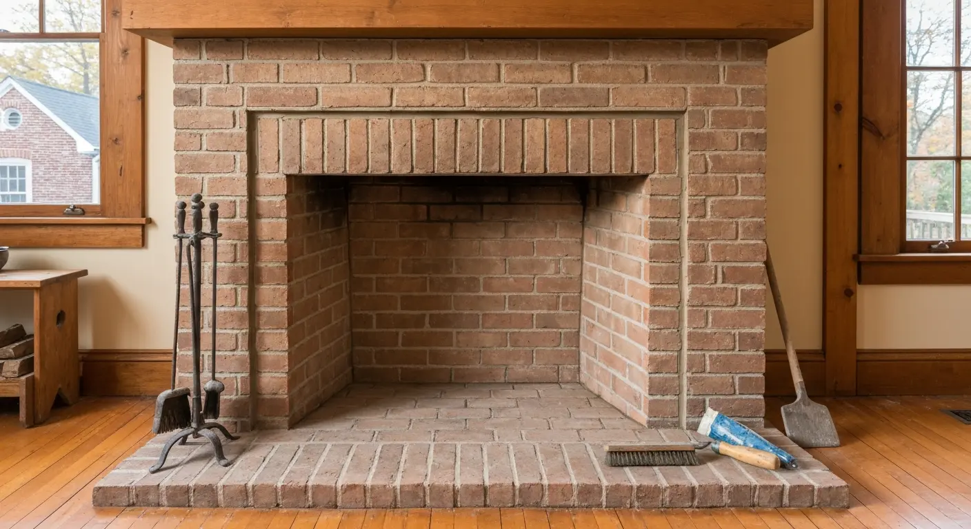 Fireplace restoration in Guttenberg
