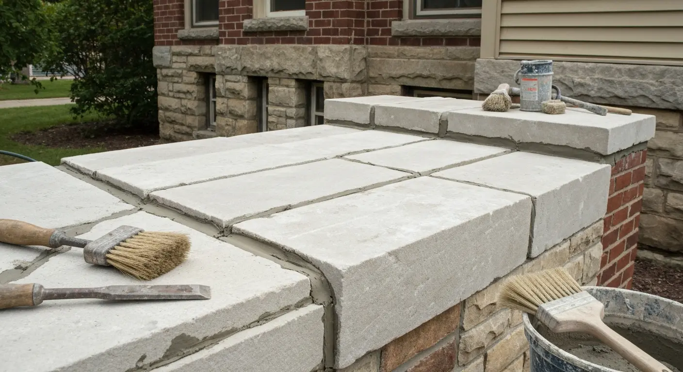 Stone masonry work