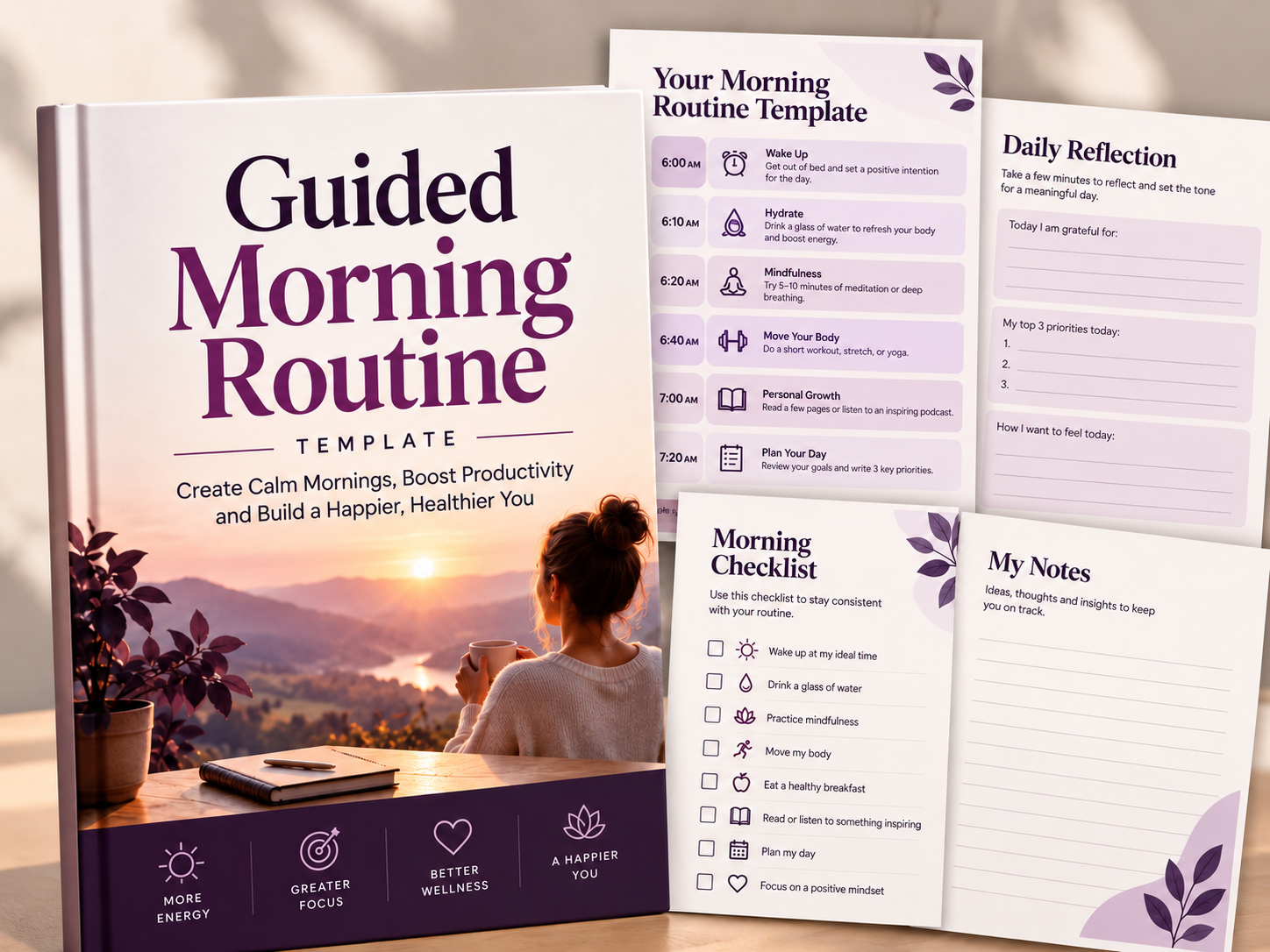 Guided Morning Routine Mockup