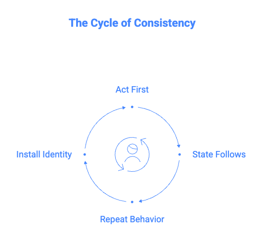 Repetition Before Motivation